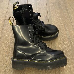 Dr. Martens Black Lace Up Boots
